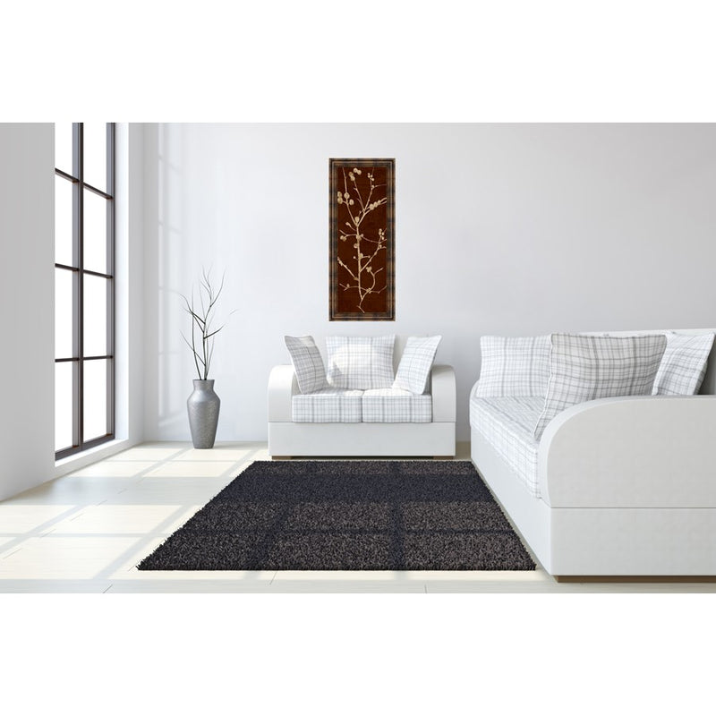 Classy Living Botanical Branches Wall Art 18"x42", Dark Chocolate Frame