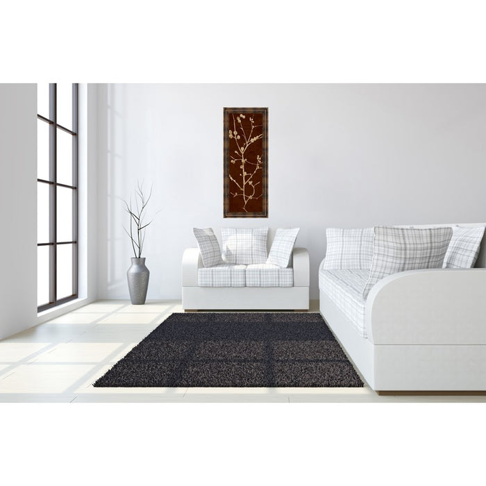 Classy Living Botanical Branches Wall Art 18"x42", Dark Chocolate Frame