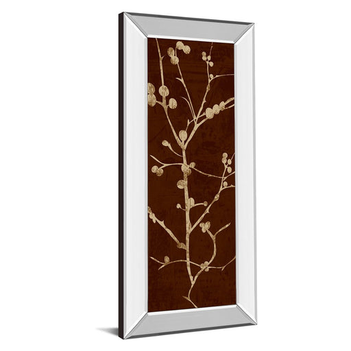 Classy Living Botanical Branches Wall Art 18"x42", Mirrored Frame