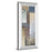 Classy Living Color Harmony Wall Art 18"x42", Mirrored Frame