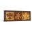 Classy Living Fleur De Lis Trio Wall Art 42"x18", Dark Chocolate Frame