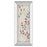 Classy Living Leaflets Wall Art 18"x42", Mirrored Frame