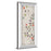 Classy Living Leaflets Wall Art 18"x42", Mirrored Frame