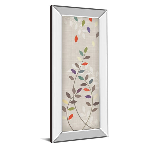 Classy Living Leaflets II Wall Art 18"x42", Mirrored Frame