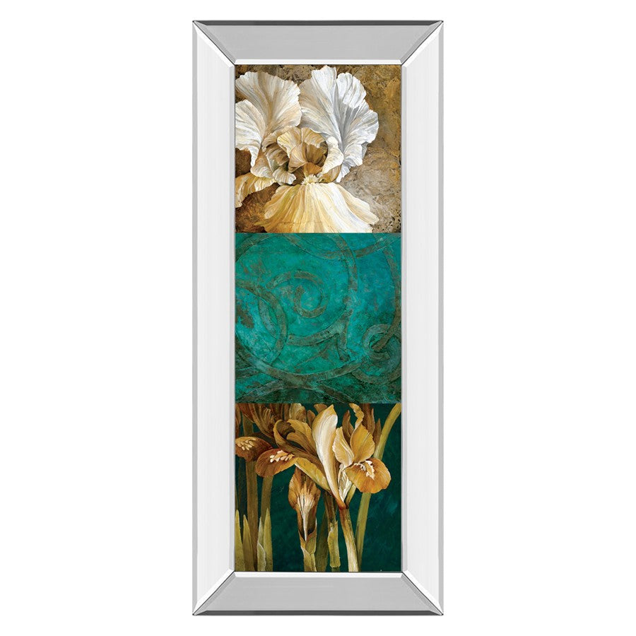 Classy Living Garden Elegance Wall Art 18"x42", Mirrored Frame
