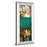 Classy Living Garden Elegance Wall Art 18"x42", Mirrored Frame