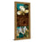 Classy Living Garden Bloom Wall Art 18"x42", GiIded Radiance Frame