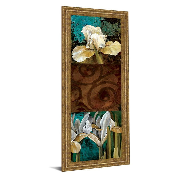 Classy Living Garden Bloom Wall Art 18"x42", GiIded Radiance Frame
