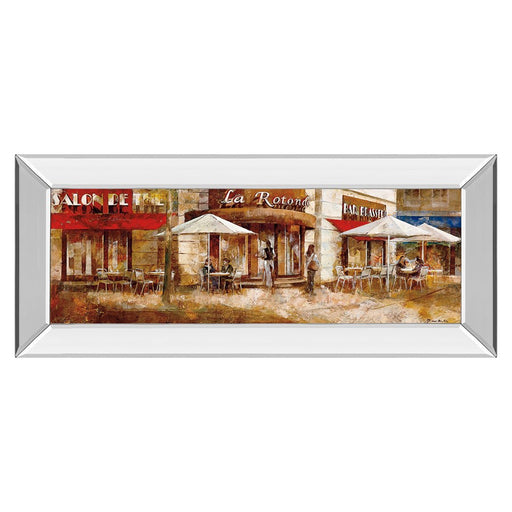 Classy Living La Rolende Wall Art 42"x18", Mirrored Frame