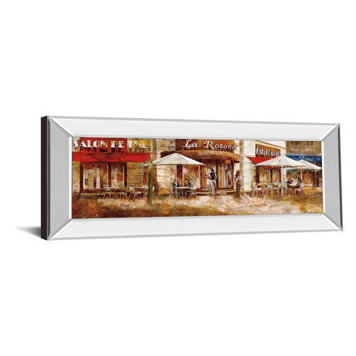 Classy Living La Rolende Wall Art 42"x18", Mirrored Frame