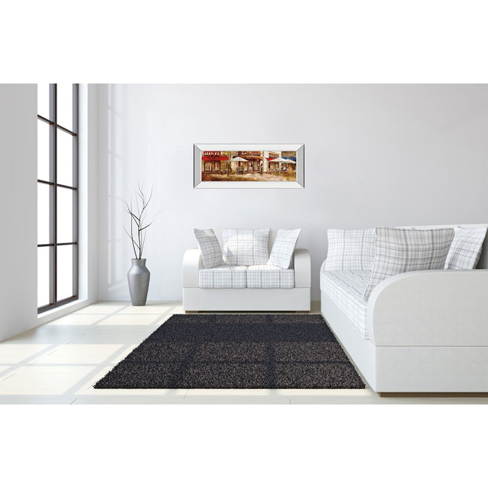 Classy Living La Rolende Wall Art 42"x18", Mirrored Frame