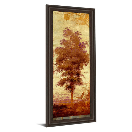 Classy Living Amber Grove Silhouette Wall Art 18"x42", Cinnamon Mocha