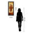 Classy Living Amber Grove Silhouette Wall Art 18"x42", Cinnamon Mocha