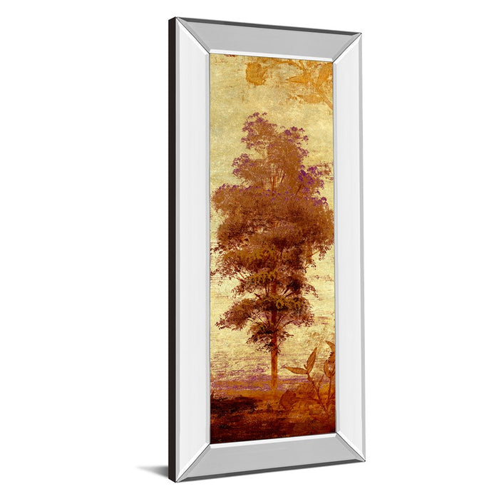 Classy Living Amber Grove Silhouette Wall Art 18"x42", Mirrored Frame
