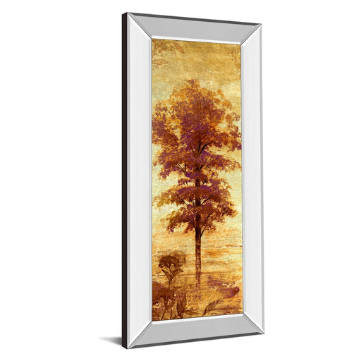 Classy Living Autumn Tree Glow Wall Art 18"x42", Mirrored Frame