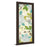 Classy Living Fragrant Garden II Wall Art 18"x42", Dark Chocolate Frame
