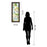 Classy Living Fragrant Garden II Wall Art 18"x42", Dark Chocolate Frame