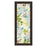 Classy Living Fragrant Garden Wall Art 18"x42", Dark Chocolate Frame