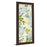 Classy Living Fragrant Garden Wall Art 18"x42", Dark Chocolate Frame