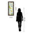 Classy Living Fragrant Garden Wall Art 18"x42", Dark Chocolate Frame