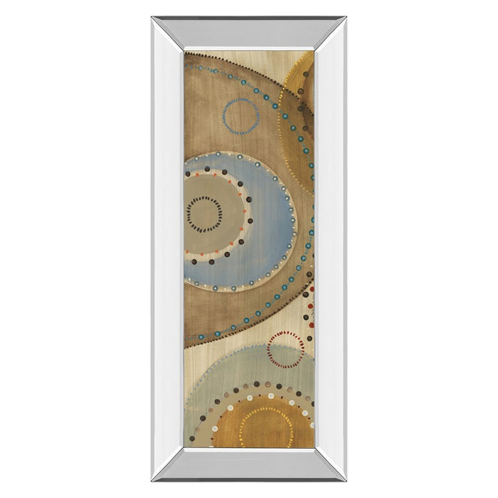 Classy Living Moving Moments Wall Art 18"x42", Mirrored Frame