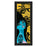 Classy Living Ink Chiffon I Wall Art 18"x42", Midnight Aura Frame