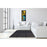 Classy Living Ink Chiffon II Wall Art 18"x42", Black Frame