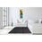 Classy Living Ink Chiffon II Wall Art 18"x42", Mirrored Frame