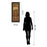 Classy Living New Enchantment I Wall Art 18"x42", Dark Chocolate Frame