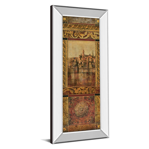 Classy Living New Enchantment I Wall Art 18"x42", Mirrored Frame