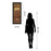 Classy Living New Enchantment II Wall Art 18"x42", Dark Chocolate Frame