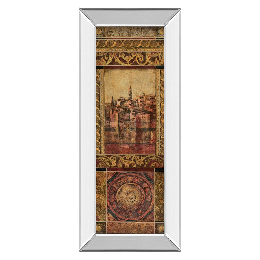 Classy Living New Enchantment II Wall Art 18"x42", Mirrored Frame