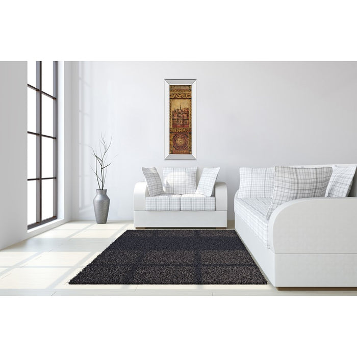 Classy Living New Enchantment II Wall Art 18"x42", Mirrored Frame