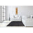 Classy Living Fleur Delicate I Wall Art 18"x42", Mirrored Frame