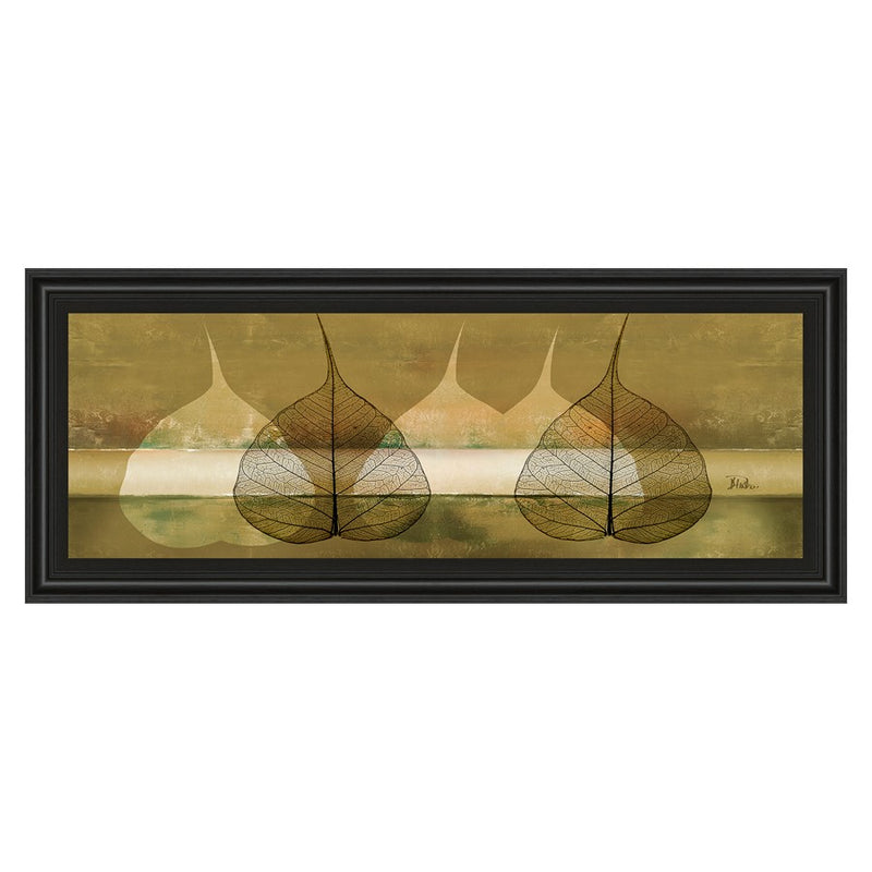 Classy Living Botanical Serenity Wall Art 42"x18", Midnight Aura Frame