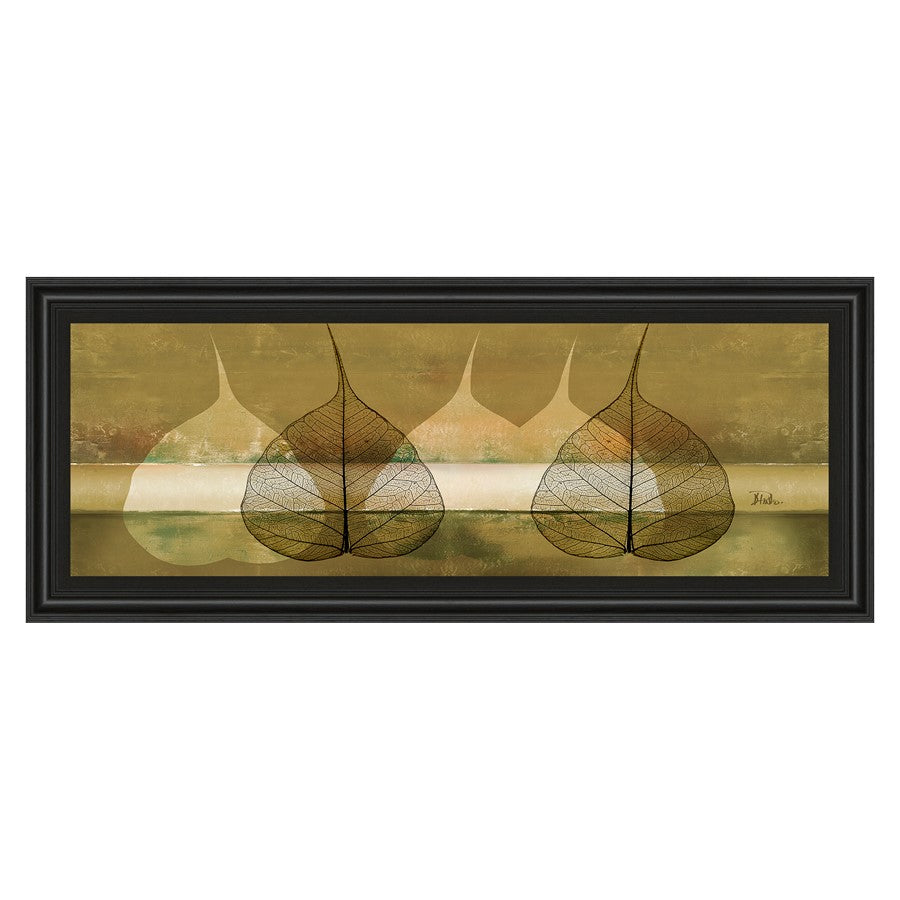 Classy Living Botanical Serenity Wall Art 42"x18", Midnight Aura Frame
