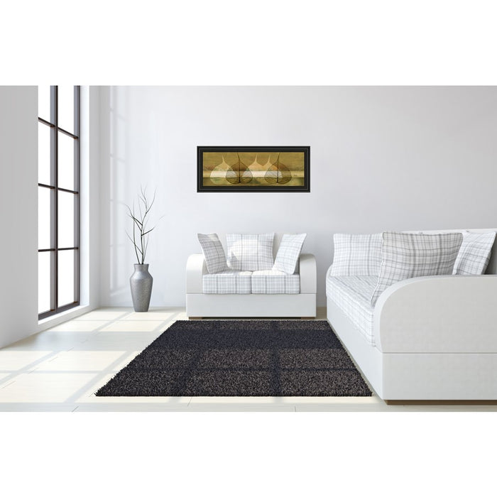 Classy Living Botanical Serenity Wall Art 42"x18", Midnight Aura Frame