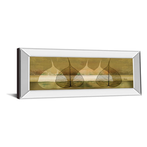 Classy Living Botanical Serenity Wall Art 42"x18", Mirrored Frame