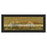 Classy Living Translucent Leaves Wall Art 42"x18", Midnight Aura Frame