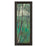 Classy Living Birch Forest Glow Wall Art 18"x42", Dark Chocolate Frame