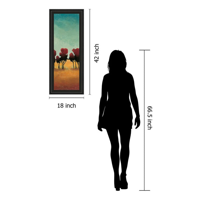 Classy Living A New Day II Wall Art 18"x42", Midnight Aura Frame