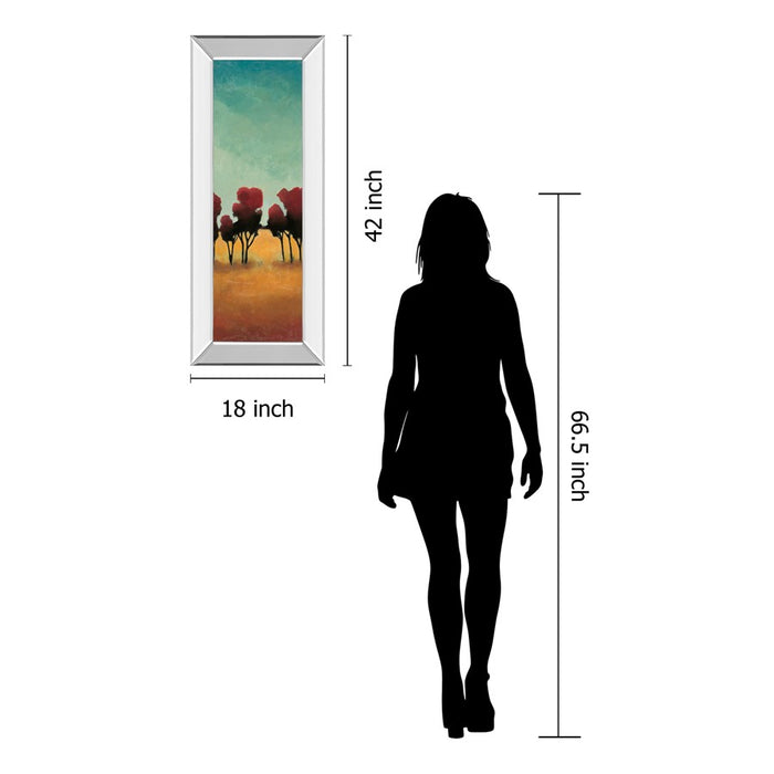 Classy Living A New Day II Wall Art 18"x42", Mirrored Frame