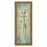Classy Living Serene Iris Wall Art 18"x42", GiIded Radiance Frame