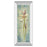 Classy Living Serene Iris Wall Art 18"x42", Mirrored Frame