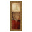 Classy Living Golden Leaf Vein Wall Art 18"x42", GiIded Radiance Frame