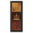 Classy Living Regal Crown Panel Wall Art 18"x42", Dark Chocolate Frame