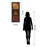 Classy Living Regal Crown Panel Wall Art 18"x42", Dark Chocolate Frame