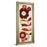 Classy Living Floral Pop Panel I Wall Art 18"x42", Crisp Chardonnay Frame