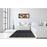 Classy Living Punctuated Illusion Wall Art 42"x18", Dark Chocolate Frame