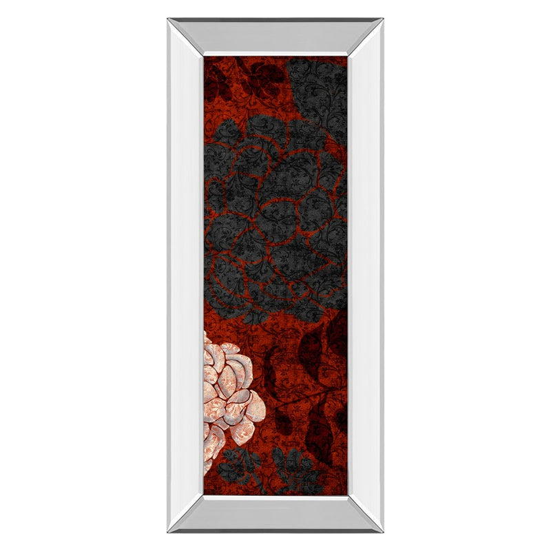 Classy Living Eliose Wall Art 18"x42", Mirrored Frame